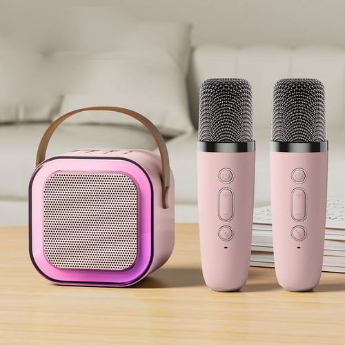 🔥Last Day Promotion - 70% OFF🎁🎵Mini Karaoke Machine with Wireless Microphones