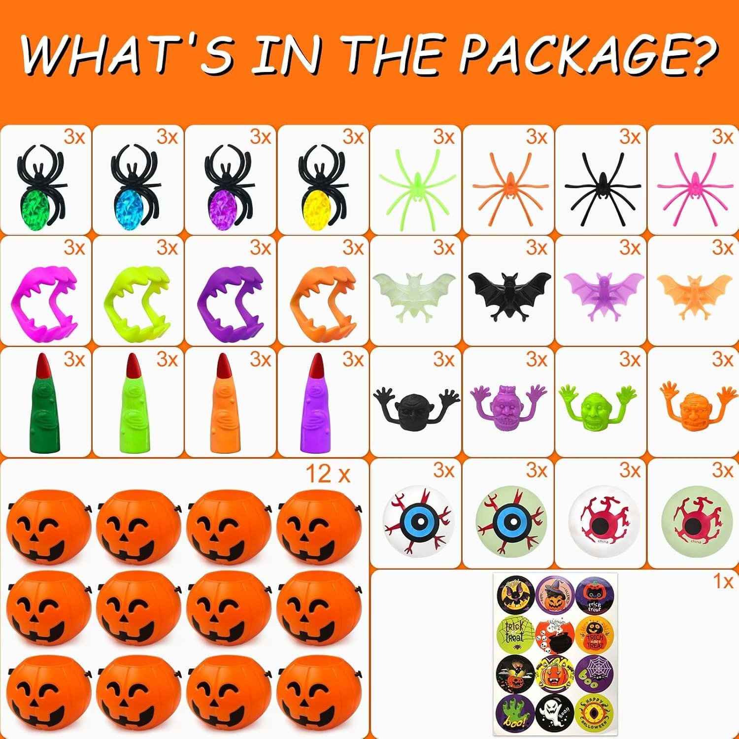 🔥LAST DAY 50% OFF🎃Halloween Party Favors for Kids