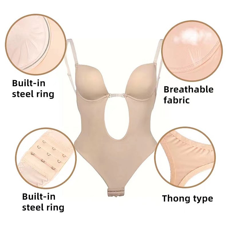 🔥2023 Hot Sale 48% OFF🔥Backless Body Shaper Bra