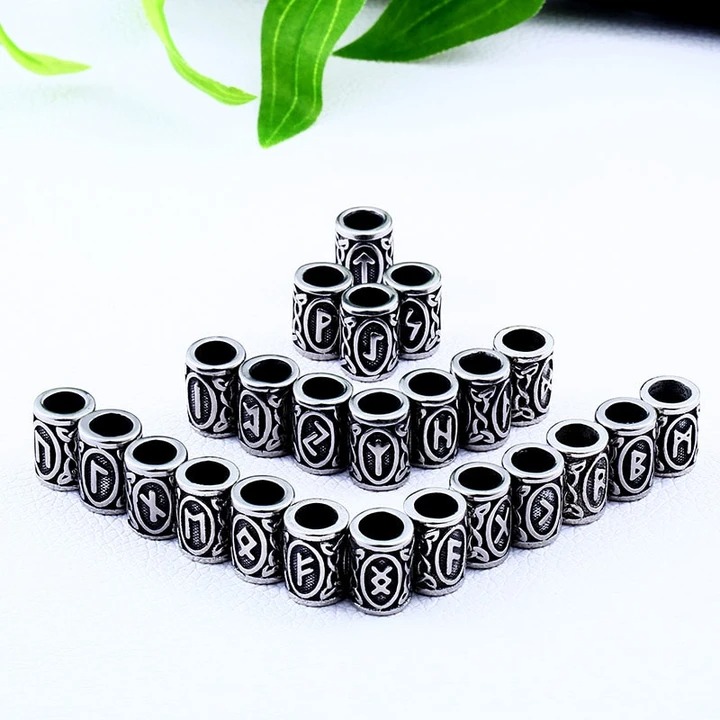 ⛄Early Spring Hot Sale 50% OFF⛄ - Viking Runes Beads Set(24 Pieces)🔥Buy 3 Get Extra 10% OFF&Free Shipping