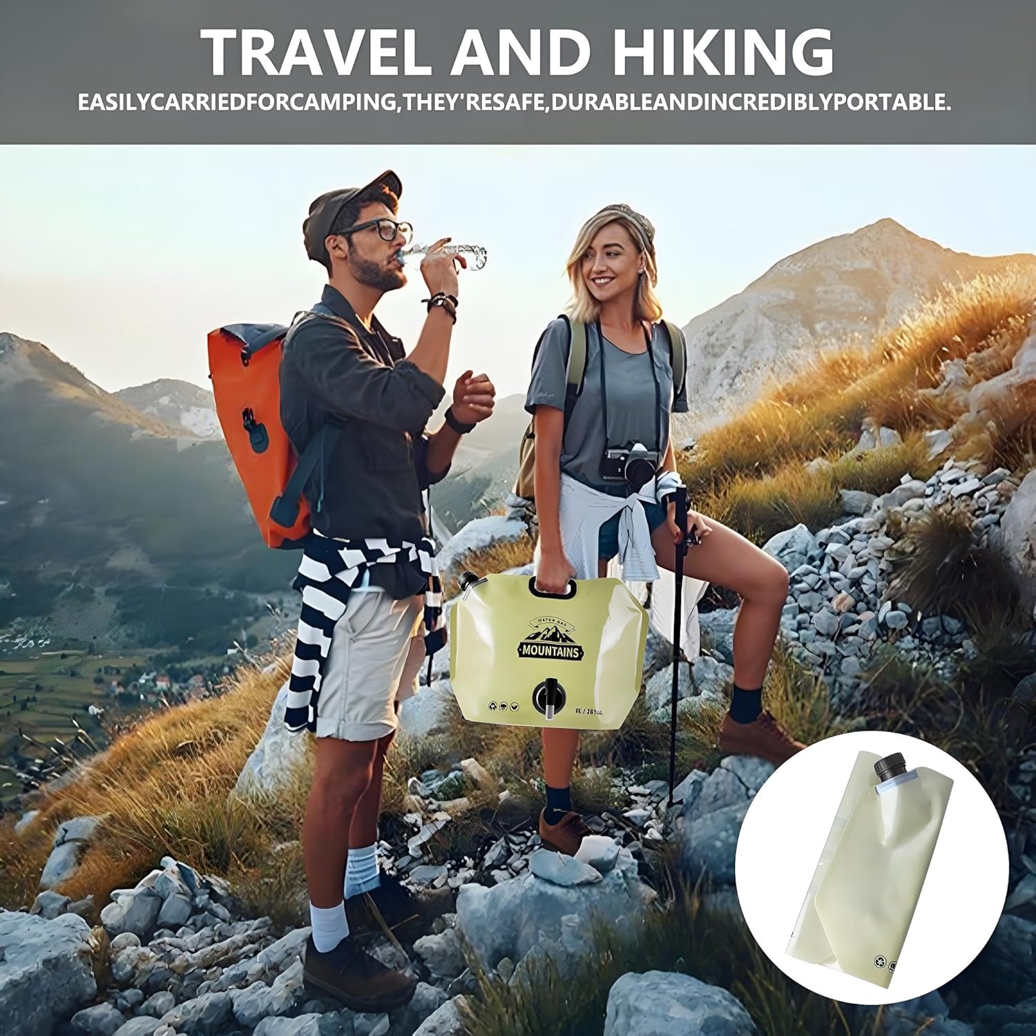 🔥Last Day Promotion 50% OFF🔥Outdoor Camping Water Storage Bag