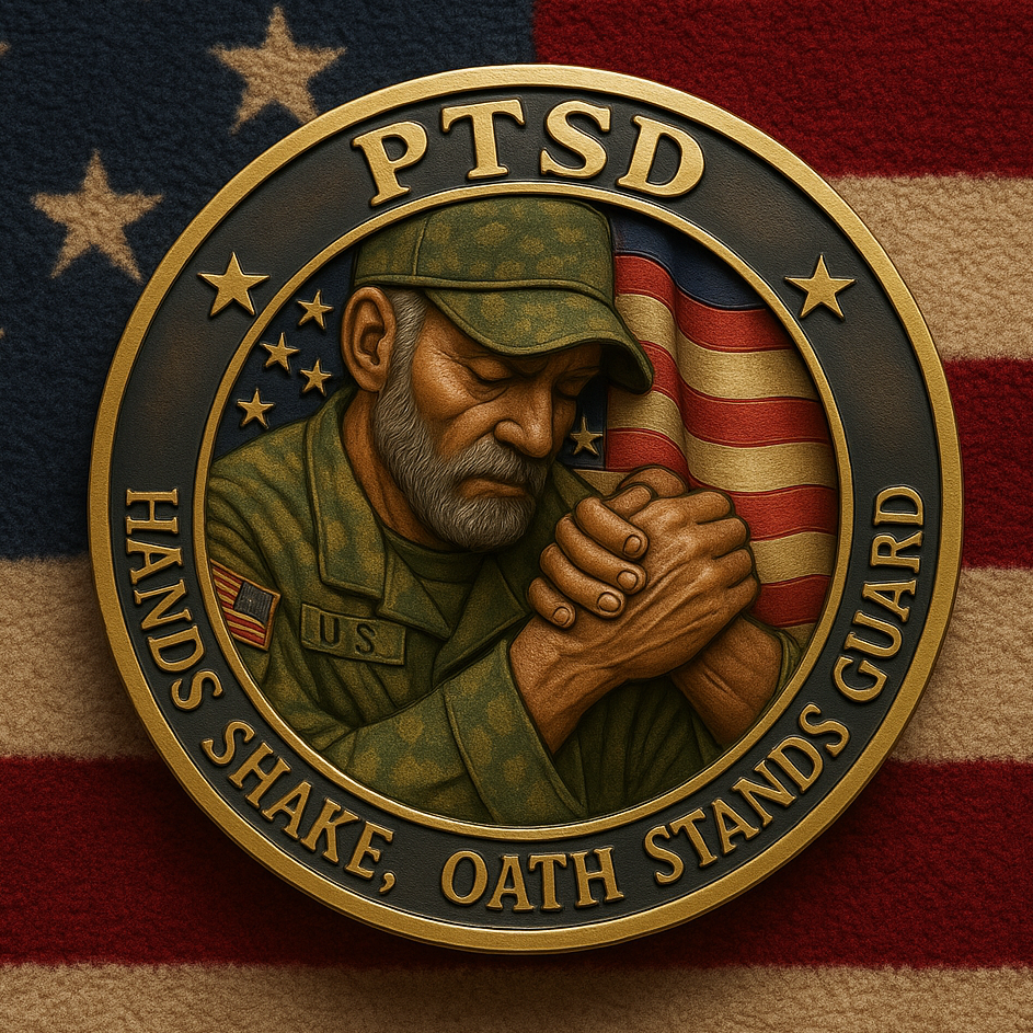 🎖️PTSD Awareness Commemorative Coin: Honoring Veterans’ Resilience