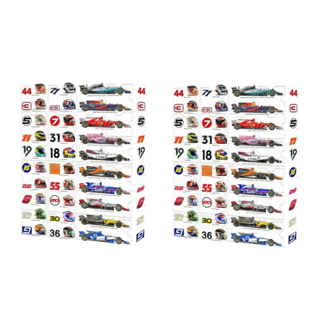 🔥Christmas Sale 49% OFF🎄F1 Advent Calendar -🎁The perfect gift for a racing fan!