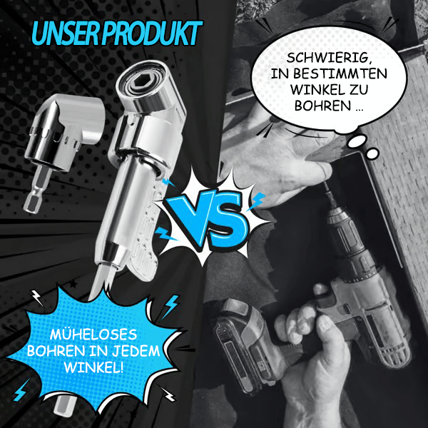 🔥Kaufen Sie 2 und erhalten Sie 1 gratis🔧105-Grad-Rechtswinkeldrilladapter