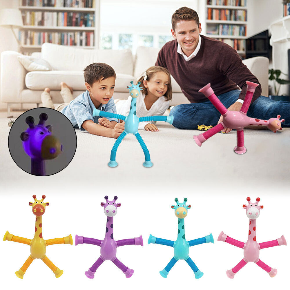 Limited Time Sale 70% OFF🎉 Suction Cup Pop Tube Giraffe Toys, Puzzle Toys, BUY 3 GET 2 FREE NOW