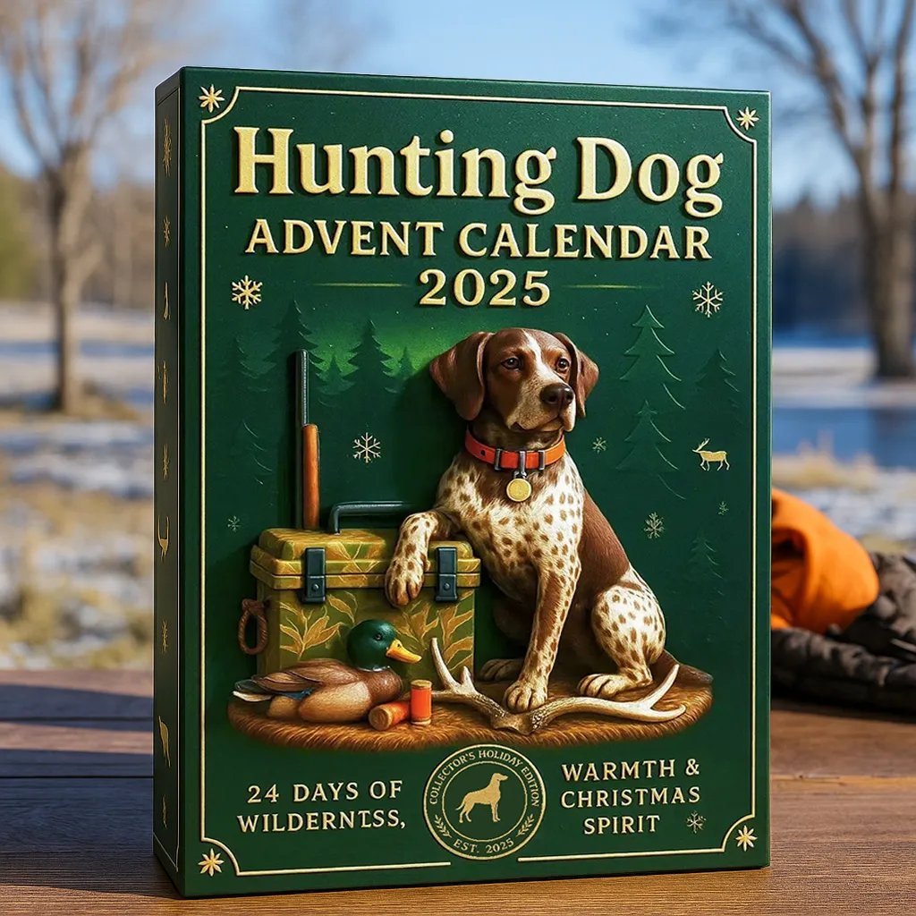 🔥Last Day 50% OFF -🎄Hunting Dog Advent Calendar 2025