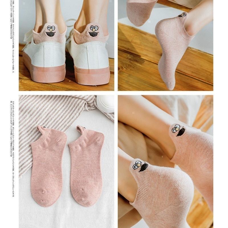 Summer Hot Sale 50% OFF - Embroidered Cartoon Women Socks