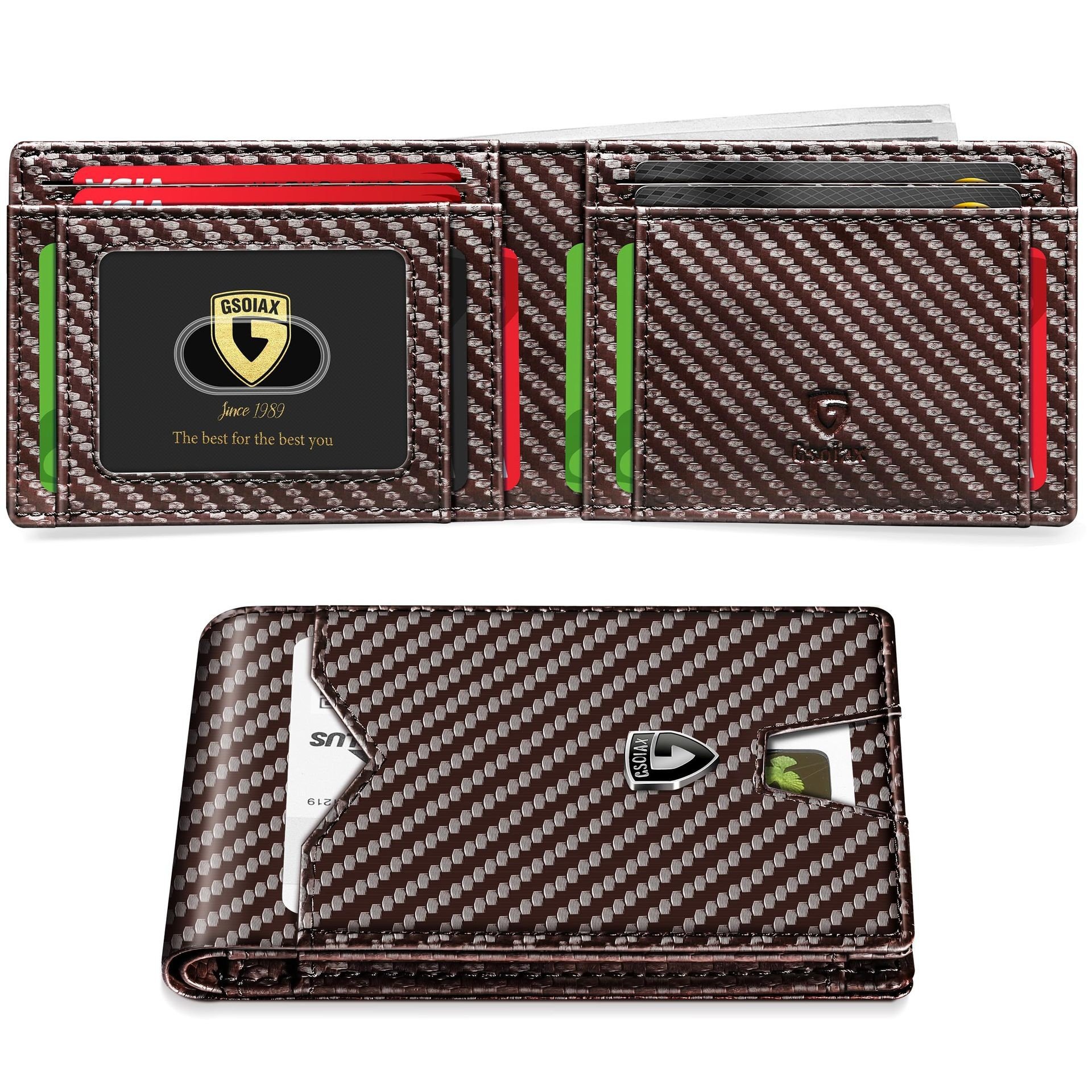 🔥Father's Day Sale -49% OFF!-Men's Slim Wallet with RFID Blocking