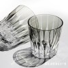 Light Gray Star Edo Kiriko Whiskey Glass