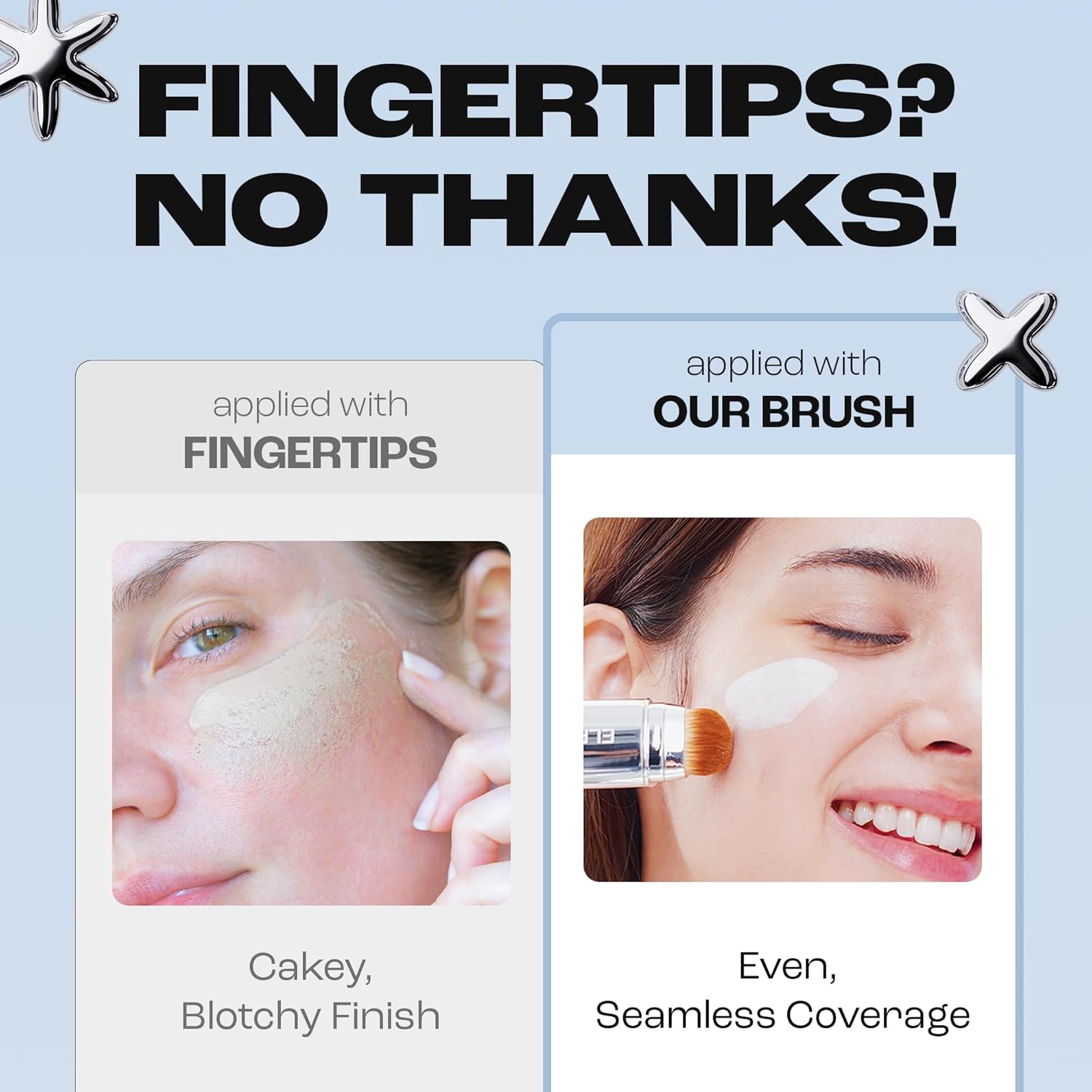 🎁TikTok Last Day Sale - 70% OFF🎉Meet the Blanc Cover Stick V — Your All-in-One Beauty Essential!