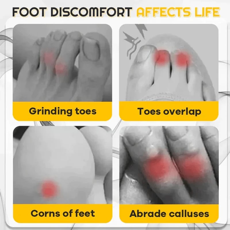 🔥 Silicone Anti-Friction Toe Protector (10pcs)