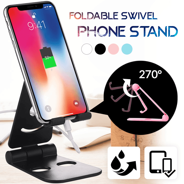 Foldable Swivel Phone Stand- Buy 4 Free Shipping