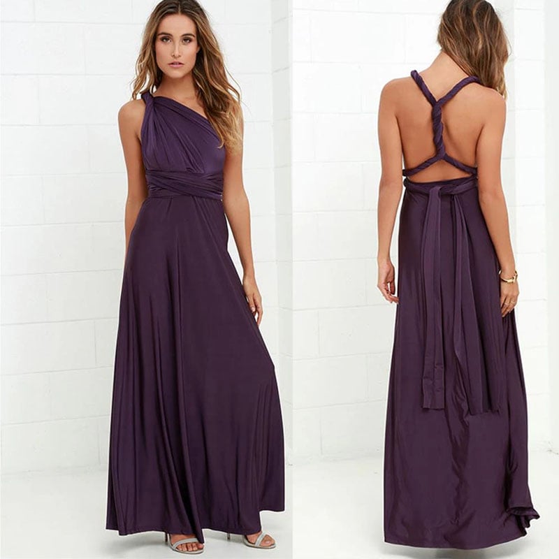 🔥Last Day 49% OFF - Versatile and Sexy Strap Wrap Dress - Bridesmaid Dress