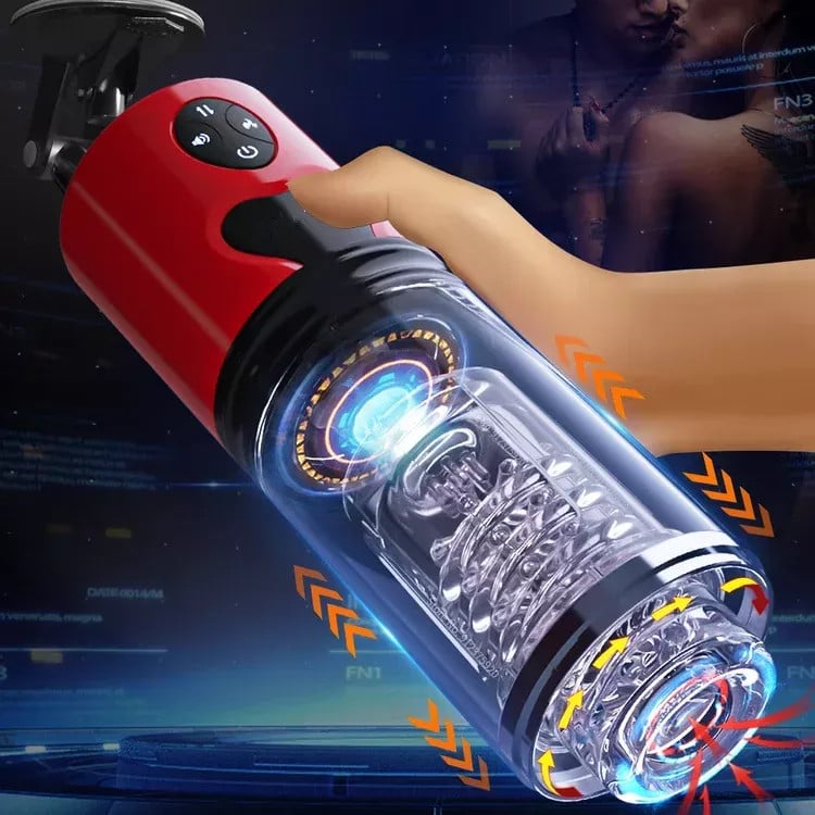 🔥Last Day Promotion 70% OFF🎁🎁 Automatic male masturbator Stroker Push-pull Machine