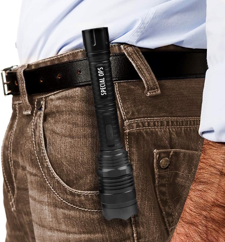 (🌲Early Christmas Sale- SAVE 48% OFF)Maximum Power 95,000,000 Stun Gun Flashlight(BUY 2 GET FREE SHIPPING)