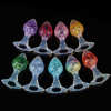 Heart Crystal Butter Plugs