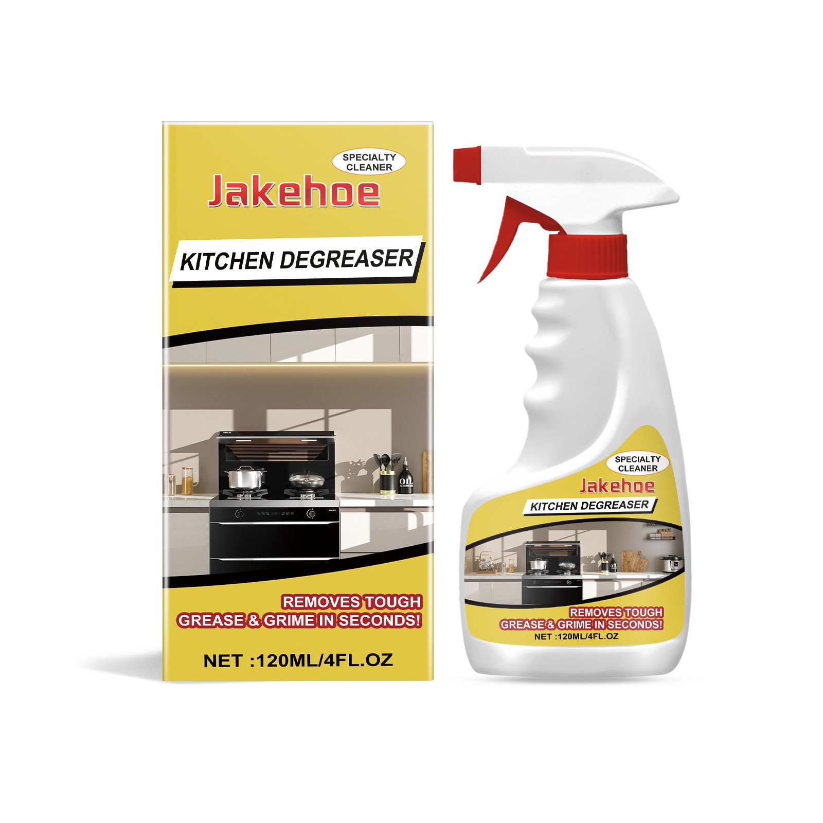 ⏰LAST DAY SALE 50% OFF💥Multi-Surface Kitchen Cleaner Spray