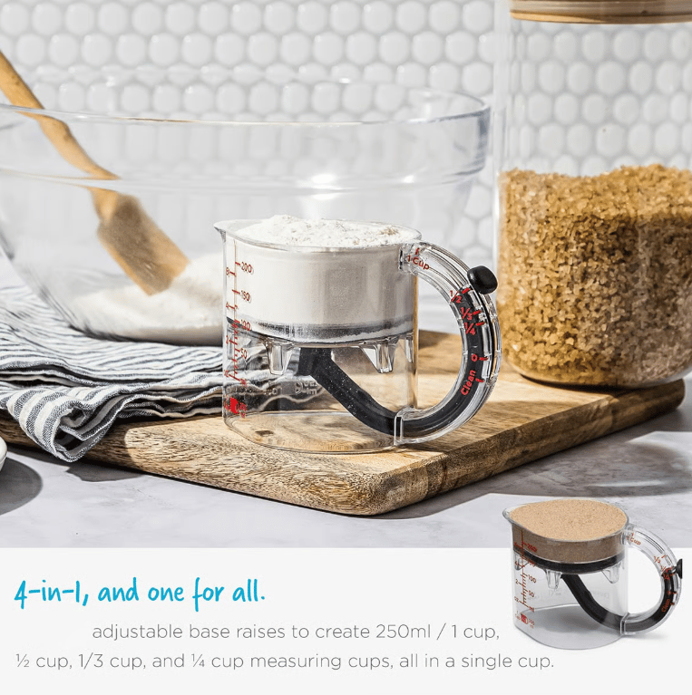 🔥Last Day Promotion 50% OFF🔥4-in-1 Adjustable Measuring Cup