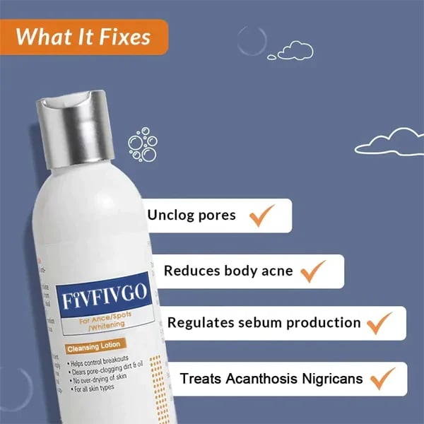 🔥LAST DAY 50% OFF🔥Brown-atto™ Cleansing Lotion for Acne & Spots & Acanthosis Nigricans