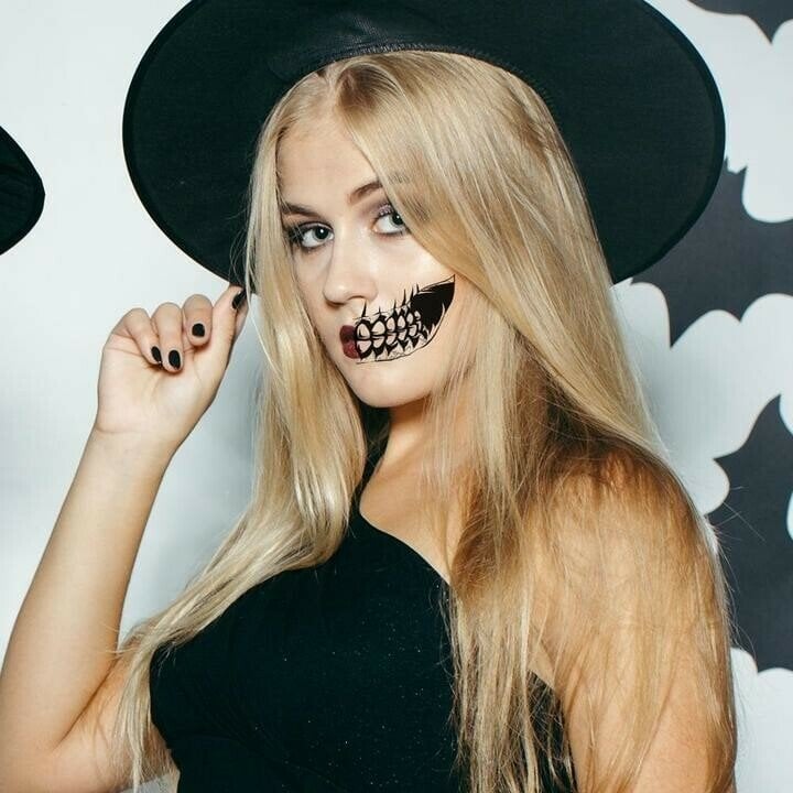 Halloween Prank Makeup Temporary Tattoo(12PC)