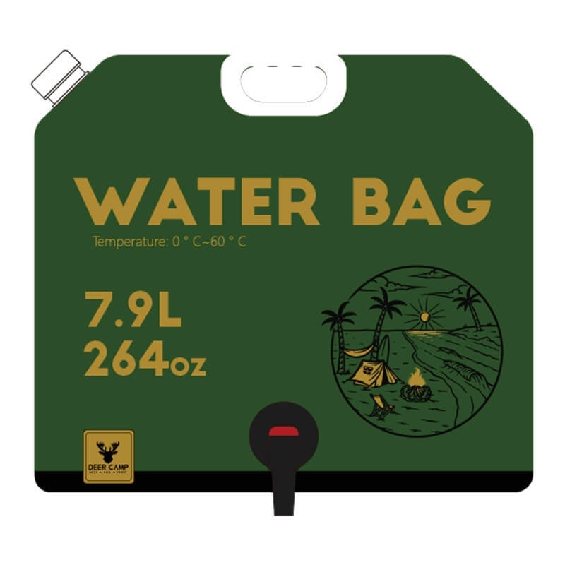 🔥Exclusive Summer Sale 50% OFF - 🏞️Outdoor Portable Folding Water Storage Bag with Spigot🌊