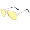 Night Vision Polarized Aviator Sunglasses for Driving