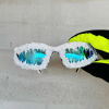 Handcrafted Avant-garde Drop Glue Sunglasses