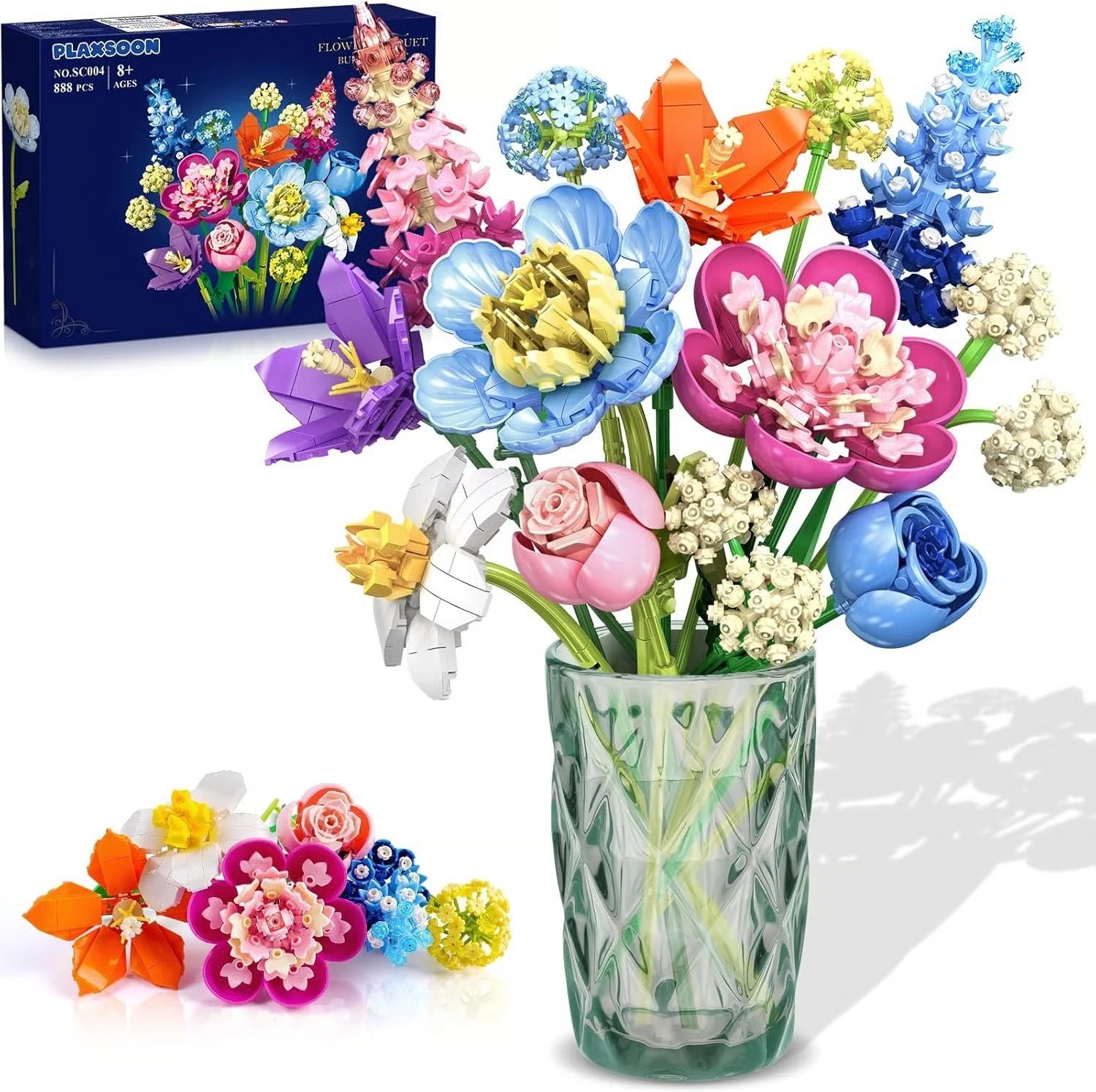 🎁TikTok Last Day Sale - 70% OFF🎉24 Day Flower Bouquet Advent Calendar &  Free Shipping