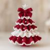 DIY Crochet Christmas Tree Kit – Handmade Holiday Decoration Set🎄