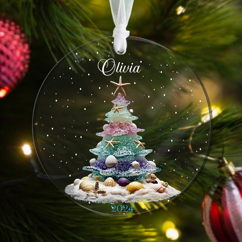 🎄Coastal Christmas Tree Ornamen🌊