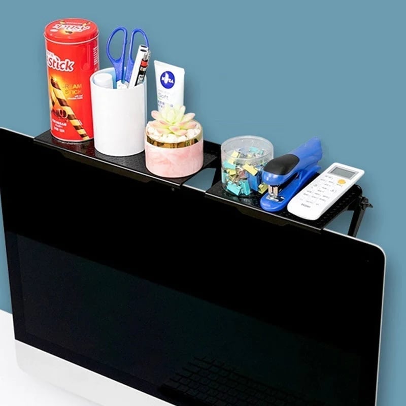 🎁2024 New Year Hot Sale🎁Creative Multifunctional Screen Top Shelf🔥Buy 3 Get 10% OFF