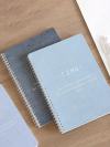 Slogan Print Spiral Notebook 1pack