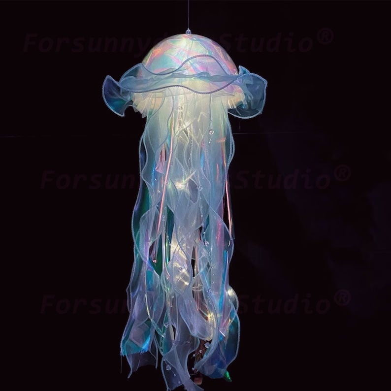 🔥Summer Hot Sale 50% OFF🔥LED Jellyfish Handmade Lamp