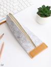 Felt Zipper Pencil Case 1pc