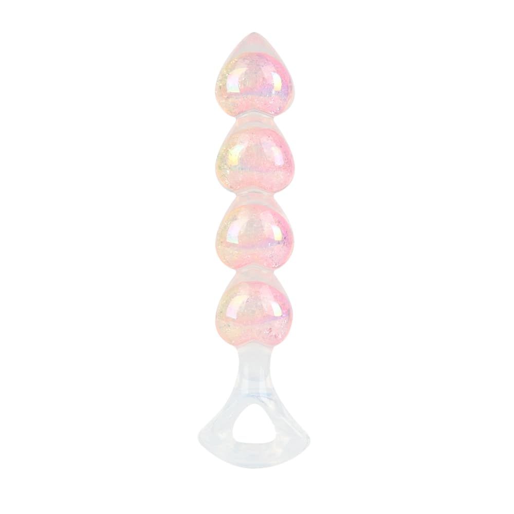 Four Hearts Crystal Butter Plug-3Colors