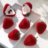 💥BUY 3 GET 3 FERR&FREE SHIPPING🍓Strawberry Flocked Jewelry Box