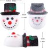 (🌲Early Christmas Sale- 50% OFF) ⛄Snowman Porch Light Covers❄