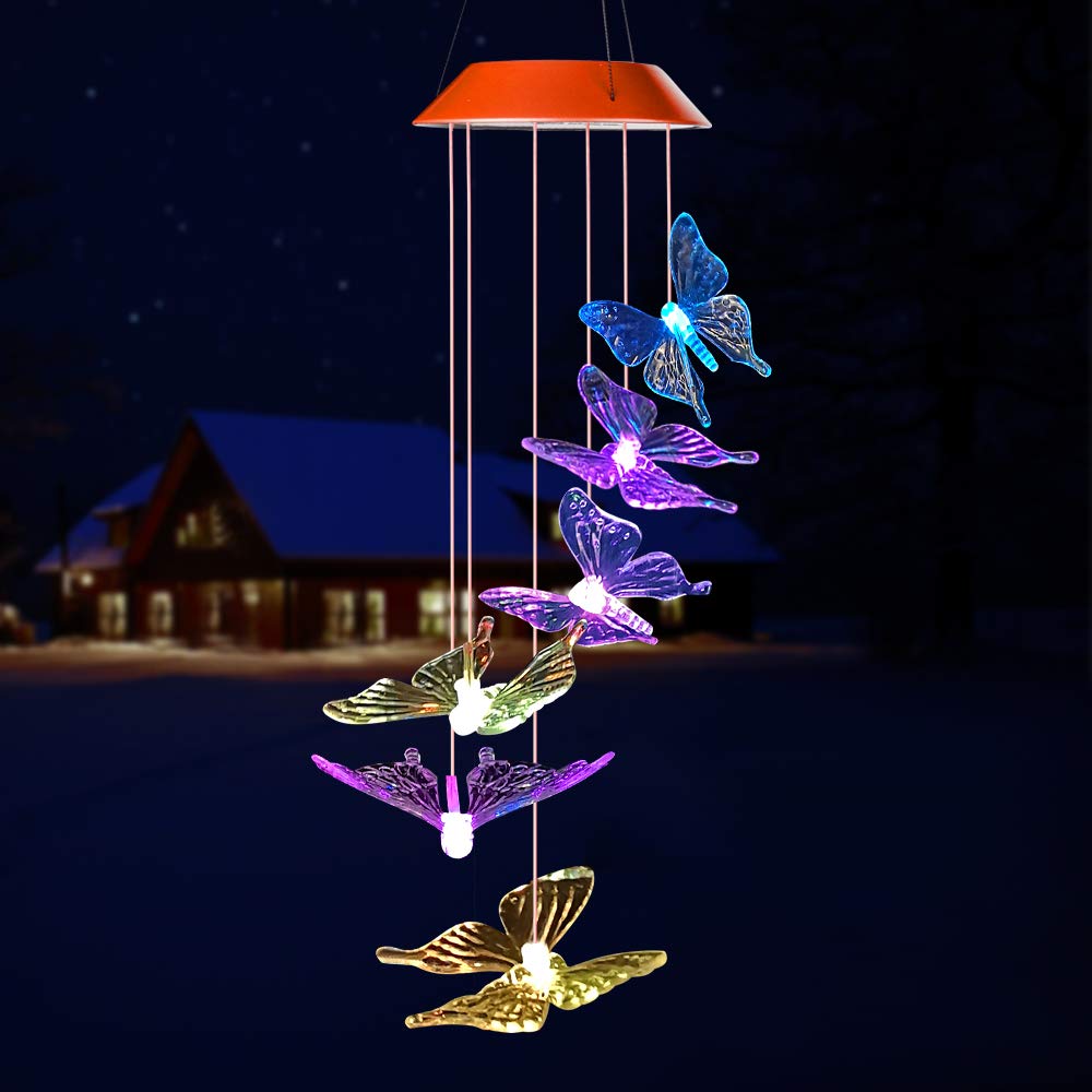 （🔥Special Offer 1000pcs 50% OFF）-Solar-Powered Butterfly Lights