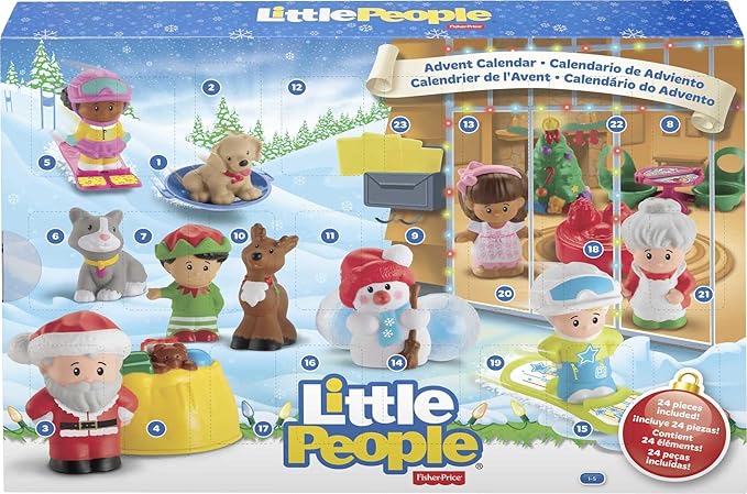 🔥Limited Time Flash Sale🎄-Little People Christmas Advent Calendar