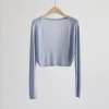 🔥Last Day 50% OFF🔥Sun knit Cardigan Women's thin ice silk Coat shawl air-conditioned shirt with slip skirt