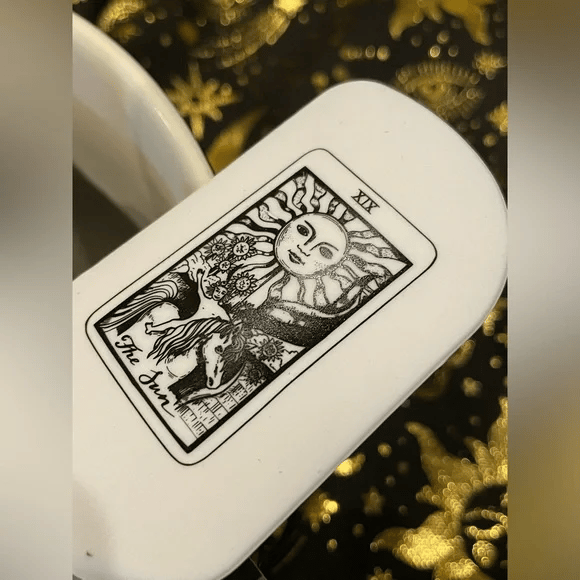 🔥LAST DAY 49% OFF -🧙The Bakeshop Halloween Tarot Cards Mixing Bowl & Baking Utensil Set(4PC )