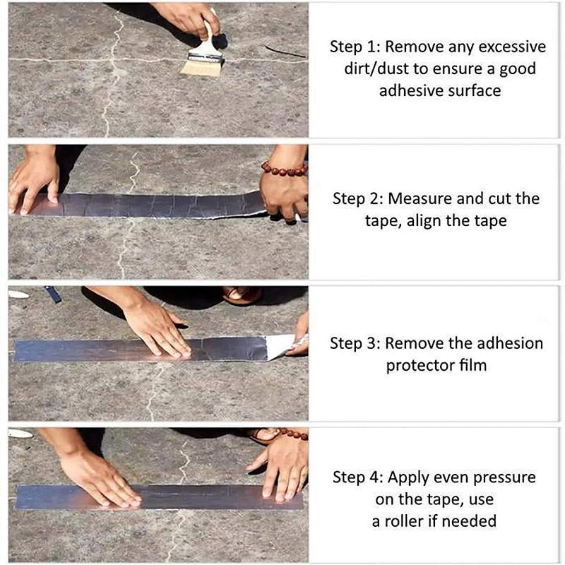 💥LAST DAY SALE 50% OFF💥Super Waterproof Tape Butyl Rubber