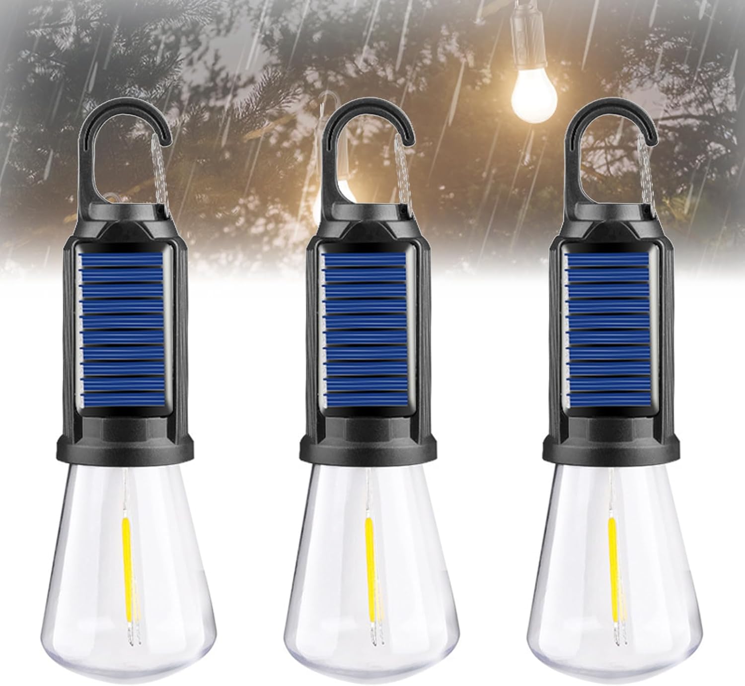 Letzter Aktionstag!🔥Vintage Solar-Campinglampe