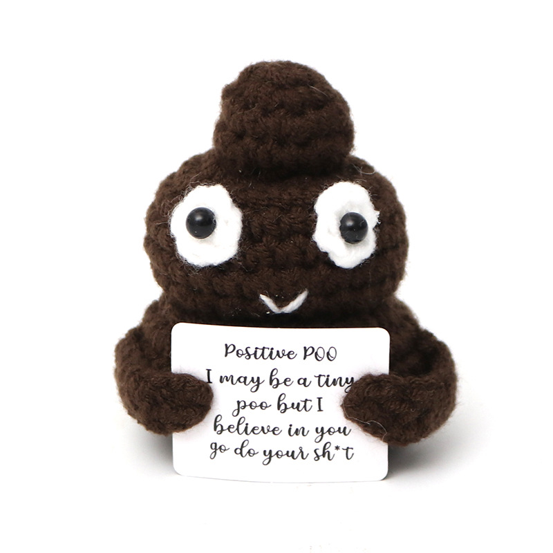 🔥Last Day Promotion - 70% OFF🎁Optimistic Potato🥔💩 Knitted Yarn Doll