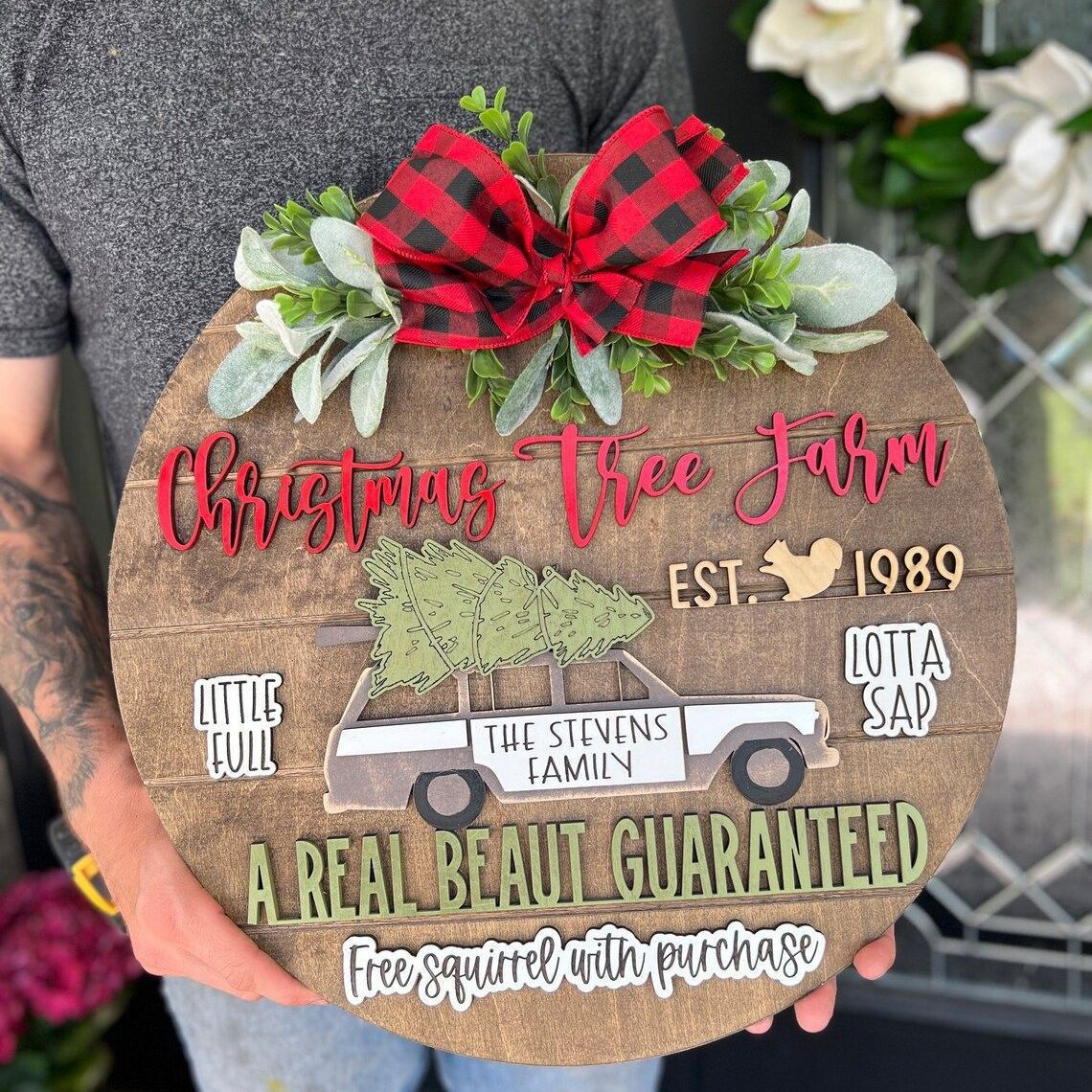 🎄🎅Christmas Presale - 49% OFF-✨Handmade Christmas Welcome Door Sign