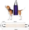 30-120 lbs Large Dog Sling for Rear Legs Helps Elderly Dogs with Reduced Mobility, Dog Support K9 Dog Lift Harness, Dog Lifter for Arthritis ACL Rehabilitation Rehab, 7