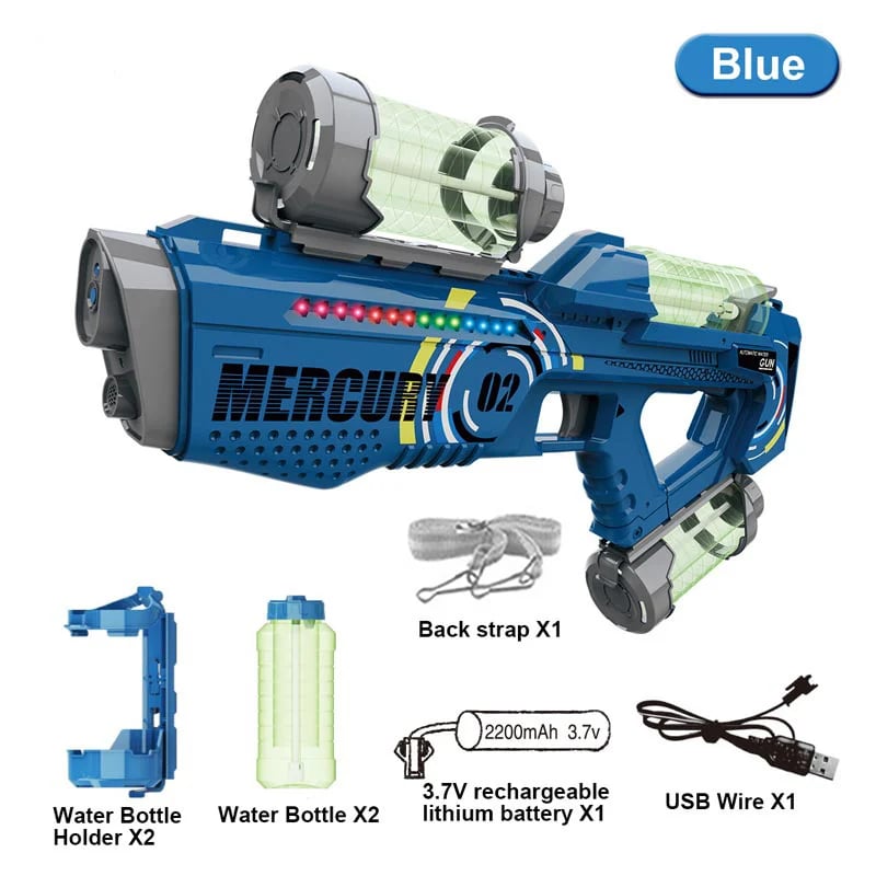 (💝2023 The latest version Save 60%OFF)Water Mercury M2 Electric Water Gun(Free shipping)