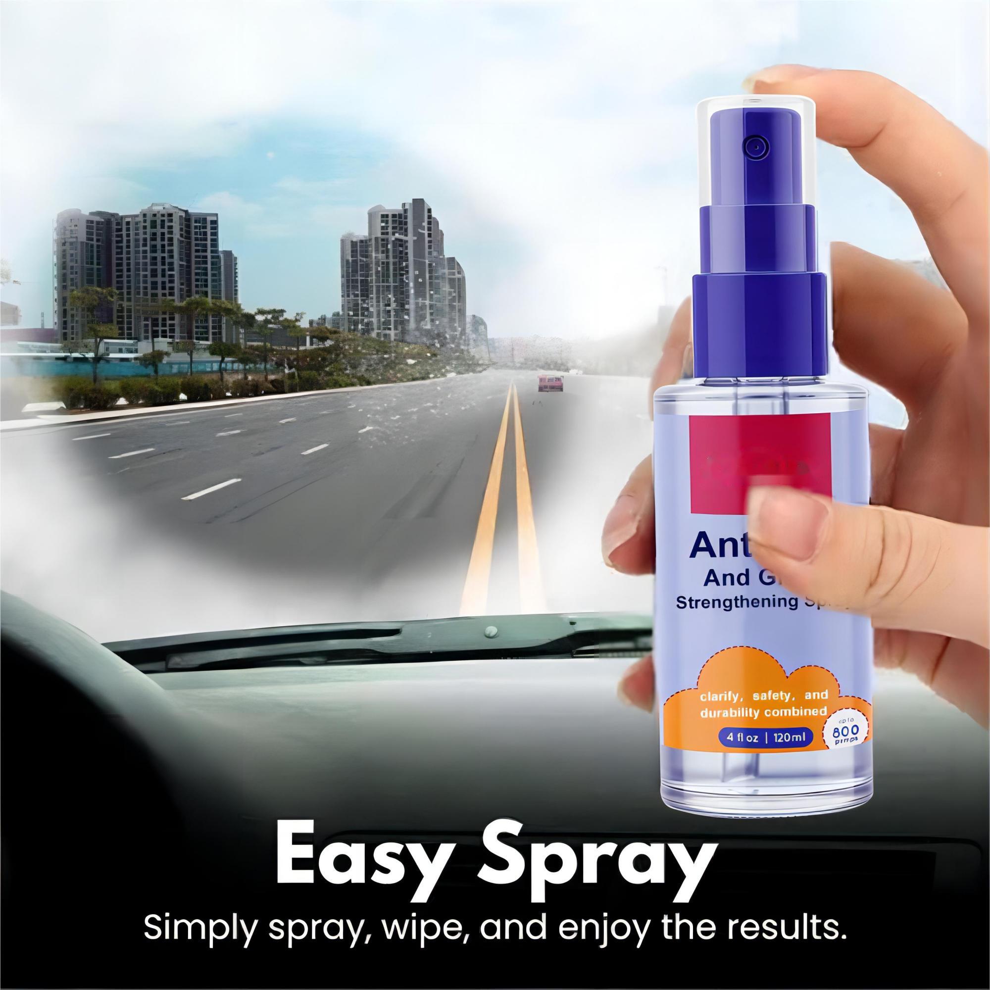 🎅🔥Buy enough and get free🎄🎊 Long-lasting Anti-Fog Spray for Windshield（50% OFF）