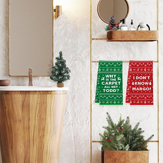 🎄🎅Christmas Presale - 49% OFF🎄-Funny Christmas Kitchen Towels