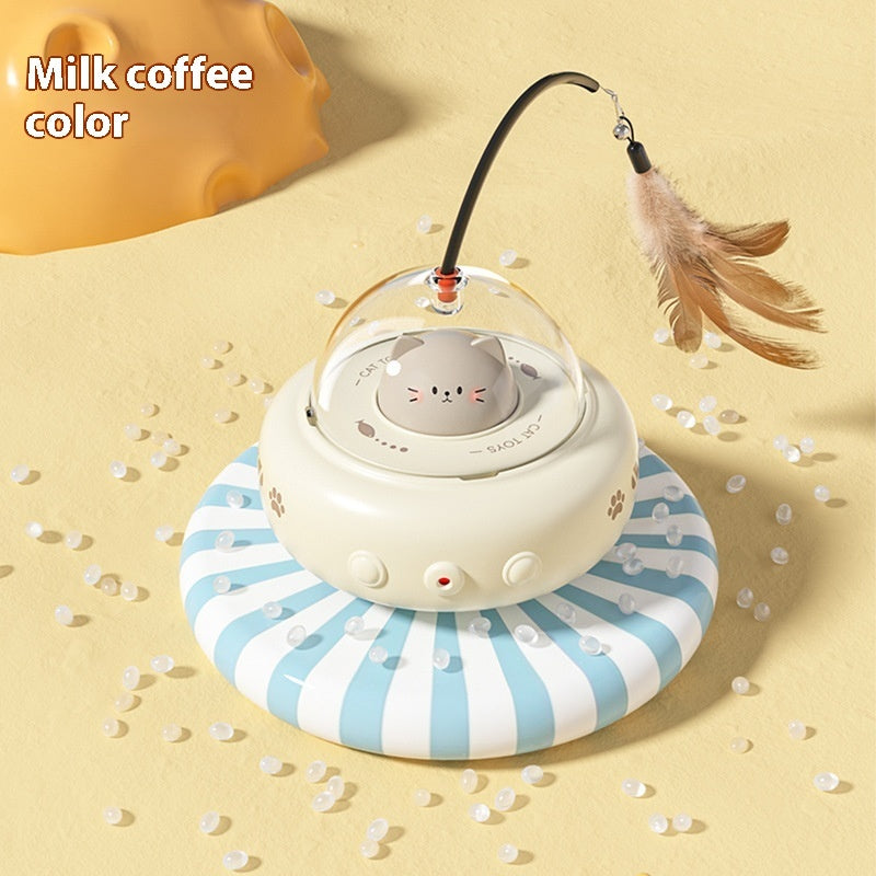 🔥Last Day Promotion 70% OFF🔥Smart Electric UFO Cat Teaser Toy